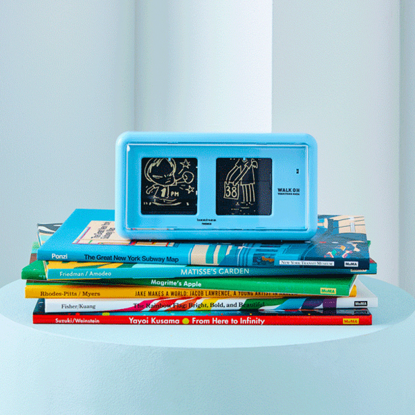 Yoshitomo Nara Walk On Flip Clock - Frame