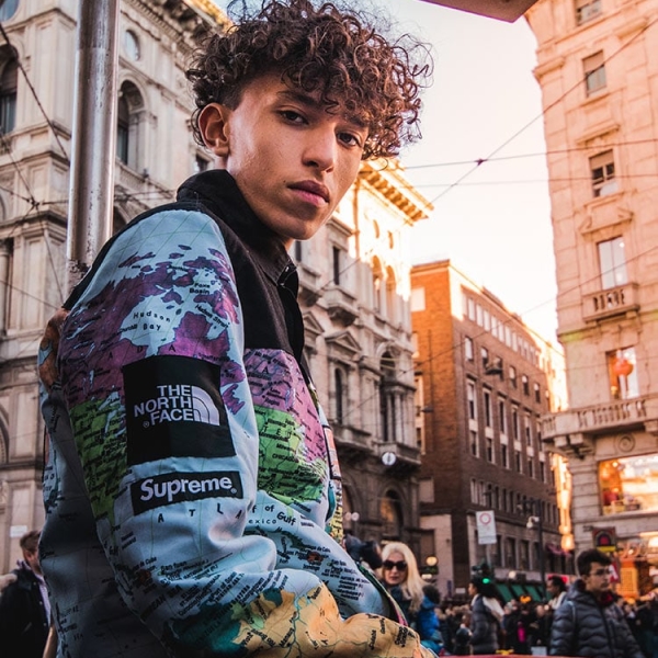 Printed Bomber Jacket